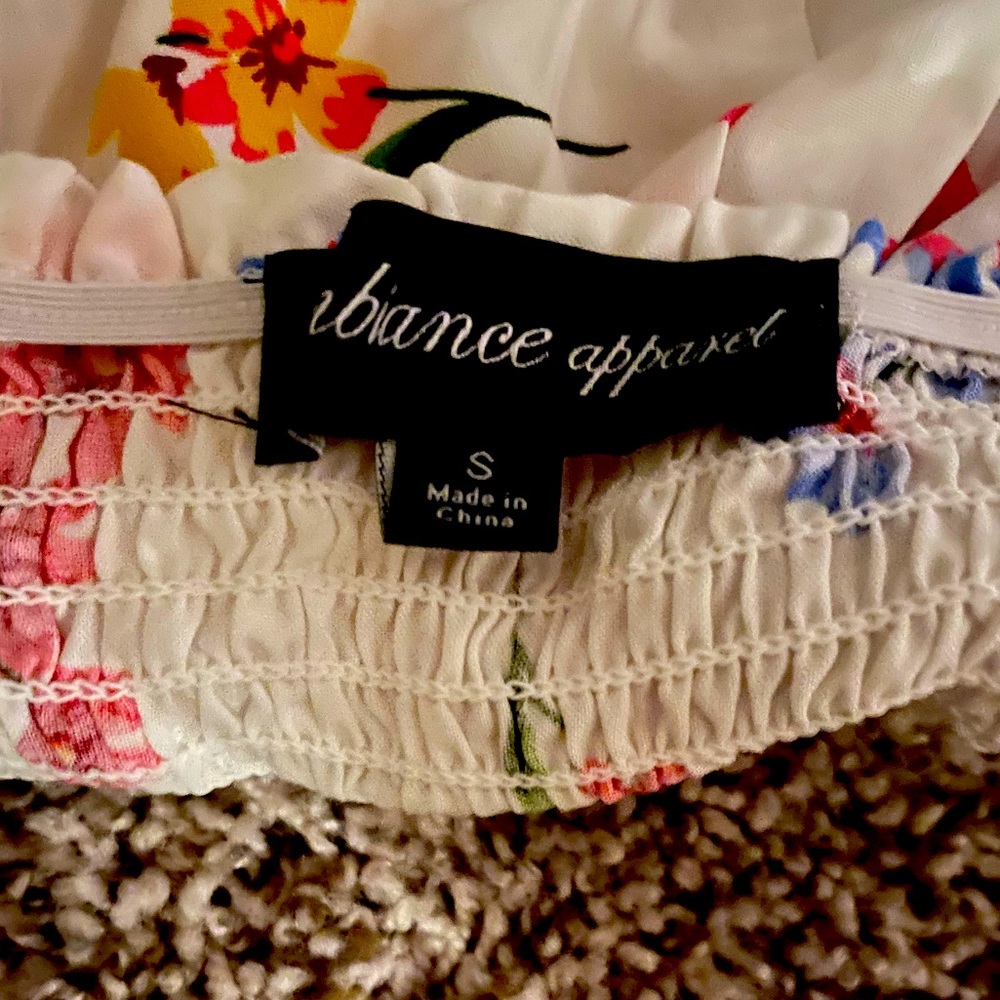 Flower print shorts